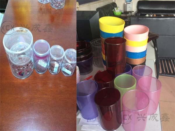 雙工位塑料圓筒卷邊產品圖集